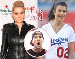 Meanwhile, kourtney and travis are also both parents and appear to have bonded over their children. Travis Barker S Flashy Pda With Gf Kourtney Kardashian Is Hurtful To Ex Wife Shanna Moakler Perez Hilton