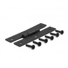 Large selection of surface mount hinges free shipping for orders over $49! Black Wrought Iron H Hinge Flush Mount 3 In 10 Set