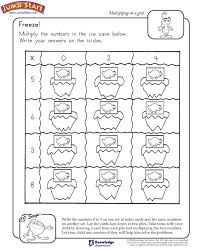 Coloring worksheets get creative with colors. Freeze 2nd Grade Math Worksheets Jumpstart 2nd Grade Math Worksheets Fun Math Worksheets Math Worksheets