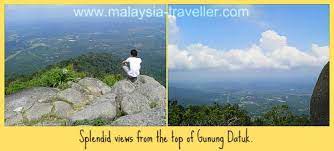 Bring along headlamp, enough water, energy gel, food etc. Gunung Datuk Rembau Negeri Sembilan