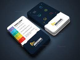 Mobile bizdex app is a social multimedia messaging app based on the business card. Awesome Versatile Corporate Business Card Template 001431 Business Card Design Business Cards Unique Business Cards