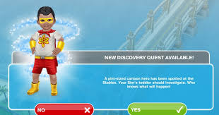 Sims Freeplay Quests And Tips Discovery Quest Super Toddler Secret Mission