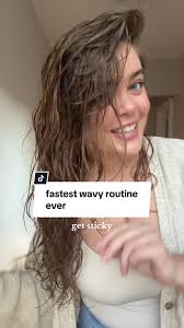 Fastest Wavy Hair Routine with One Product!