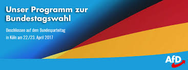 Für ein europa der souveränen nationalstaaten. Wahlprogramm Alternative Fur Deutschland