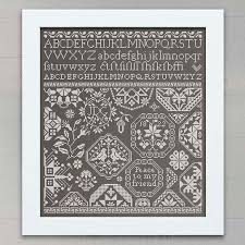 5 out of 5 stars. Quaker Sampler Peace To My Friend Pdf Pattern Modern Folk Embroidery