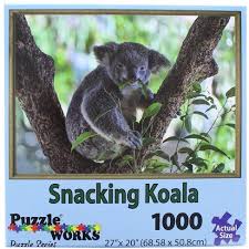 Current price $13.00 $ 13. Puzzleworks 1000 Piece Jigsaw Puzzle Snacking Koala Target