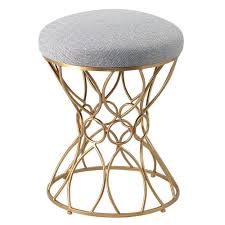 Three mirror dressing tables with stool the dressing table has three mirrors. Simple Modern Makeup Chair Nordic Dressing Table Stool Princess Wrought Iron Dressing Stool Beauty Massager Stool Nail Chair Stools Ottomans Aliexpress