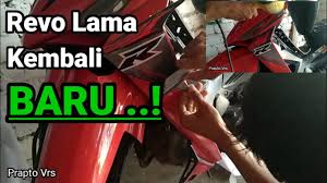 Pasang Striping Honda Revo Lama Honda Revo Stiker Revo Youtube