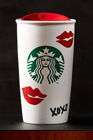 Starbucks Double Wall Lips Tumbler Starbucks Starbucks Cup Art Starbucks Art