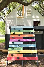 This is a particularly brilliant idea for those of you with tiny toddlers. How To Make A Kids Climbing Ramp Or Rock Wall Abbotts At Home