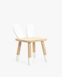 image of the product rabbit ear chair zara home kids rattan chair kids room furniture