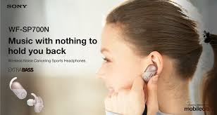 Music with nothing to hold you back. Mobileciti On Twitter Buy Online Sony Wf Sp700n Wireless Noise Canceling Sports Headphones At Mobileciti Get The Most Out Of Any Sport With Sony S Wf Sp700n Truly Wireless Earbuds Shop Now Https T Co Sjtszmrrlr Sony Mobileciti