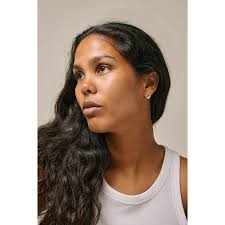 Maia Small øreringe i forgyldt sølv fra Enamel E386GM