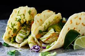 While the fish is in the oven, taste the cabbage for seasoning and. Fish Tacos With Avocado Cream Bake Eat Repeat