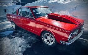 Image result for Medium Red 1965 Barracuda