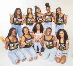 Squad Birthday Photoshoot With Friends Ideas Ig Jada Renee Sweet 16 Shirts Birthday Photoshoot Sweet 16 Birthday Party