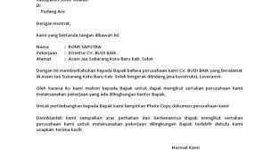 Contoh surat perkenalan perusahaan kontraktor 6. Contoh Surat Niaga Surat Perkenalan Perusahaan Edukasi Lif Co Id