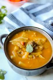 Soup Joumou Haitian Squash Soup Is Served Every Year On The 1st Of January As The Haitian Nation Celebrate Its I Haitian Food Recipes Soup Joumou Squash Soup