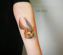 Golden Snitch Tattoo By Simona Merlo Post 29889