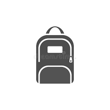Dark Backpack Icon On A White Background Ad Backpack Dark Icon Background White Ad Icon Jordan Logo Backpacks