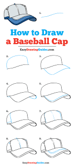 A floppy hat can really show when and where your character is! How To Draw A Baseball Cap Really Easy Drawing Tutorial