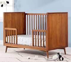 West Elm X Pbk Mid Century Convertible Crib Cribs Convertible Crib Convertible Cot