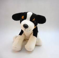 Black And White Dog Stuffed Animal Caltoy Black And White Dog Plush Stuffed Animal Toy Puppy Toy Puppies Pet Toys Plush Stuffed Animals