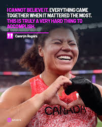 2️⃣nd World Championship gold medal 2️⃣nd longest hammer throw in history  Camryn Rogers' 80.51m second round throw secured the Canadian gold in Tokyo  🇨🇦🥇