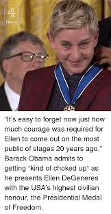 This gave the internet one last chance to make some more joebama memes. 25 Best Ellen Degenerate Memes Medal Memes Medal Of Freedom Memes Presidential Medal Of Freedom Memes
