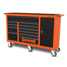 Free shipping on all empty guitar speaker our luke series seismic audio empty guitar cabinets are made of 1/2 birch plywood on all 6 sides. Sidchrome Scmt50276ob 11 Drawer Triple Bank Roller Cabinet Orange Black