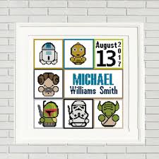 This pdf counted cross stitch pattern available for instant download. Baby Announcement Cross Stitch Pattern Custom Cross Stitch Etsy In 2021 Baby Announcement Cross Stitch Star Wars Cross Stitch Cross Stitch Patterns