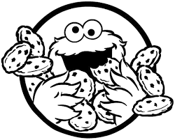 You can print or color them online at getdrawings.com for absolutely free. Cartoon Sesame Street Cookie Monster Colouring Pages Printable Free For Preschool Comida Para Dibujar Come Galletas Imagen Come Galletas