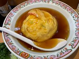 ふわとろ玉子の新食感!!醤油餡が絶妙にマッチング texture of fluffy egg goes very well with soy based sauce. é¤ƒå­ã®çŽ‹å°† é³¥å–å®‰é•·åº— æ¹–å±± ä¸­è¯æ–™ç† é£Ÿã¹ãƒ­ã‚°