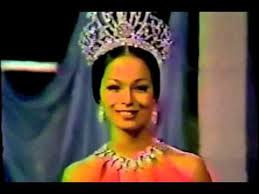 She was born in 1950s, in baby boomers generation. Gloria Diaz 1970 Miss Universe Turn Over Youtube