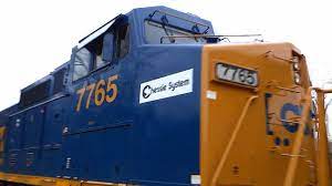 Csx Chessie System Heritage Unit 7765 Youtube