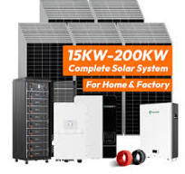 100kW Solar System - Commercial Hybrid Off-Grid Solution