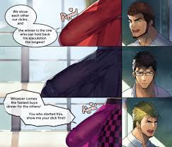 Takao no Gami (Toiro)] Masculine students compare their growing dicks with  each other and masturbate together [Eng] - Gay Manga | HD Porn Comics