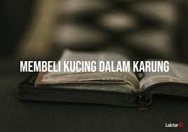 We did not find results for: Arti Membeli Kucing Dalam Karung Di Kamus Besar Bahasa Indonesia Kbbi Lektur Id