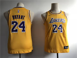 Kobe bryant hall of fame. Lakers 24 Kobe Bryant Yellow Youth Nike Swingman Jersey