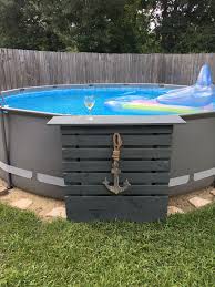 How To Open An Above Ground Pool For The First Time Pallet Pool Backyard Pool Landscaping Above Ground Swimming Pools