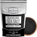 Amazon.com: Hawaiian Black Lava Sea Salt, Black Salt for Cooking ...