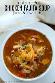 Instant Pot Chicken Fajita Soup Pressure Cooker Chicken Fajita Soup