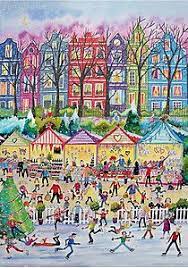 Great savings & free delivery / collection on many items. German Market 250 Piece Wooden Puzzle By Wentworth Wentworth Wooden Puzzles Naive Art Christmas Jigsaw Puzzles