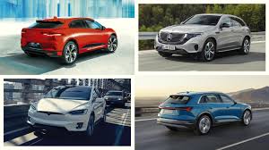 jag i pace merc eqc tesla model x and audi e tron how do they compare tesla model x audi e tron tesla model