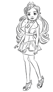 Librivox is a hope, an experiment, and a question: Top 10 Disney Descendants 2 Coloring Pages