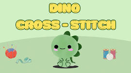 Dino Cross-Stitch