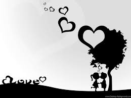 Believe you will star this cute black and white cat theme to personalize android phone with ! Love Black And White Sweet Cute Love Wallpaper Love Wallpaper For Laptop 1630823 Hd Wallpaper Backgrounds Download