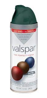 Valspar Satin Hunter Green Spray Paint