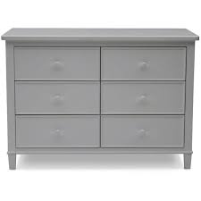 Available in six popular finishes: Haven 6 Drawer Dresser Grey By Delta Children Nis485926297 Tomlinson Furniture