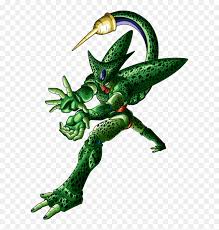 Gero designed to have all the abilities of the greatest fighters to have ever inhabited or visited earth. Celula Dragon Ball Png Dragon Ball Z Cell 1st Form Transparent Png Vhv